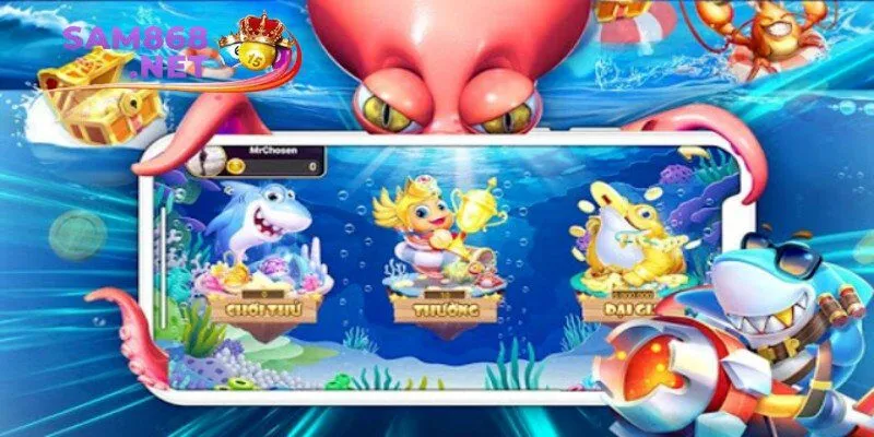 Bắn Cá Vàng - Game săn cá ngựa siêu hấp dẫn tại SAM86
